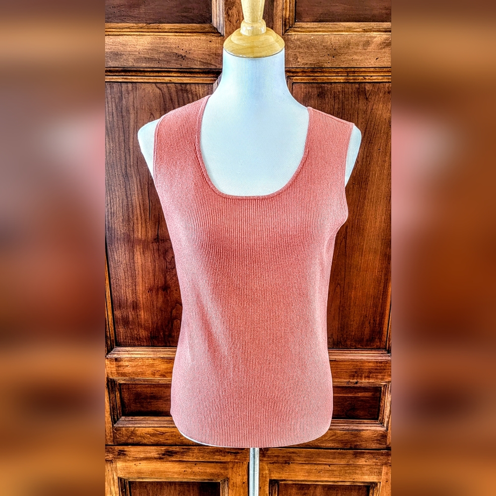 Womens Chico Sleeveless Scoop Neck Tank Top - Size 2